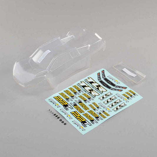 Body Set, Clear with Stickers: 22T 4.0