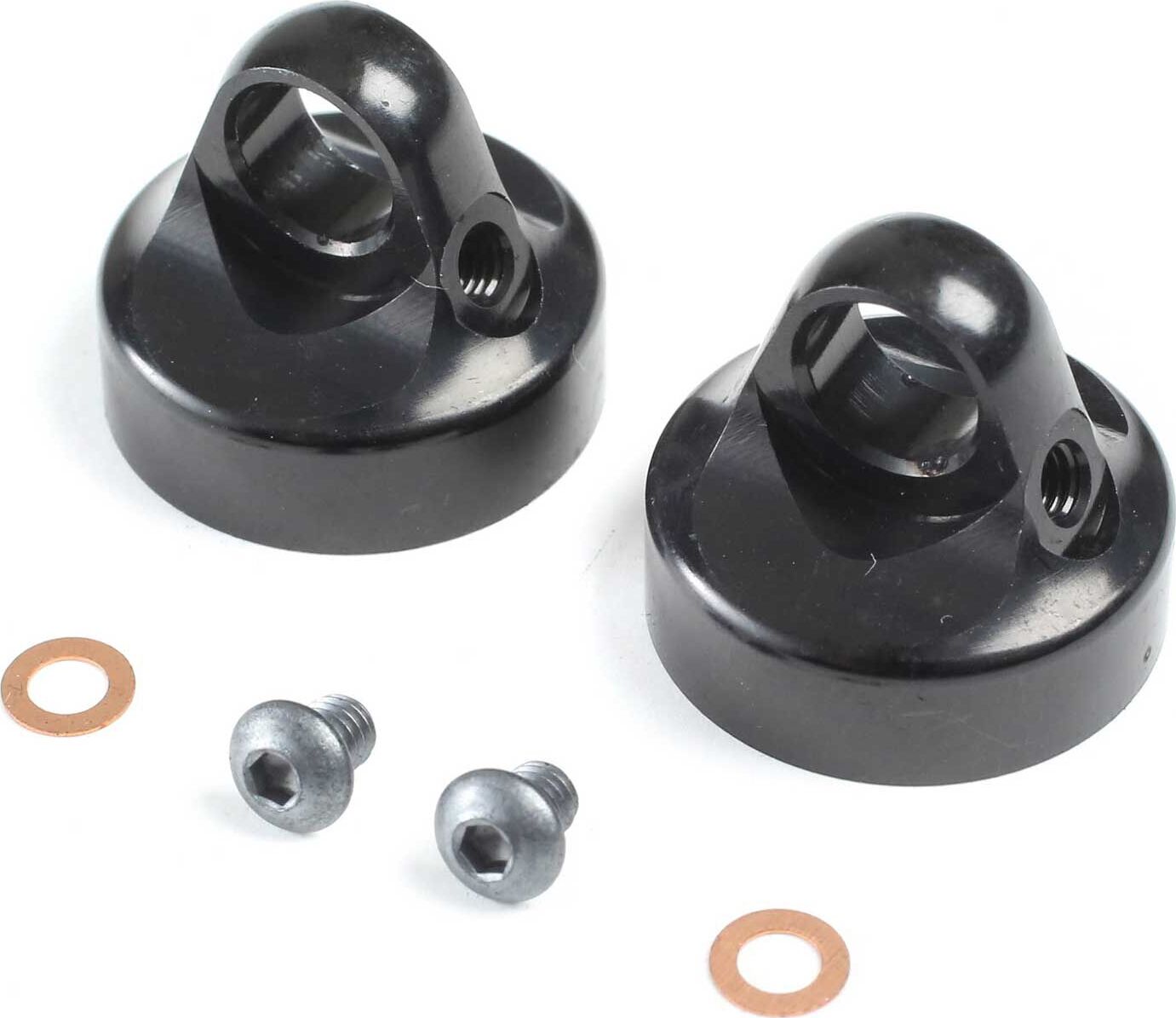 Domed Bleeder Shock Caps, Aluminum, G3 (2): 22