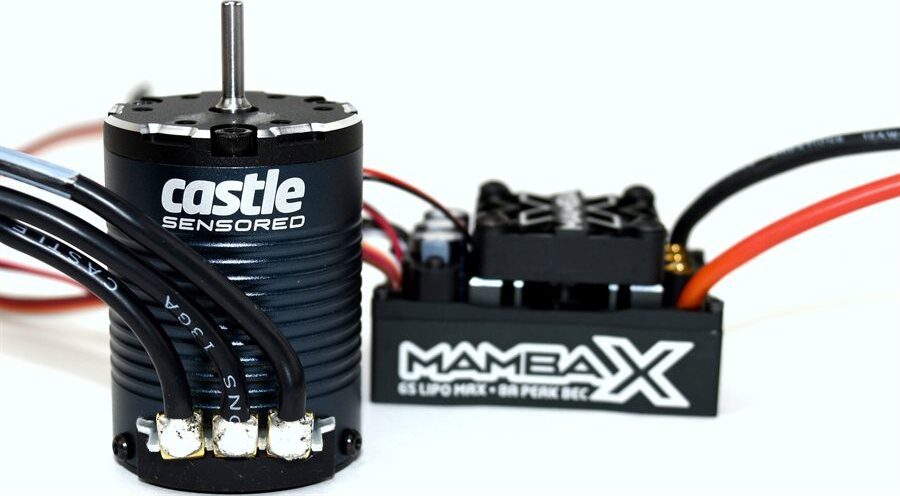 Mamba X & Sensored Motor Combo 25.2V WP ESC & 1406-2850KV