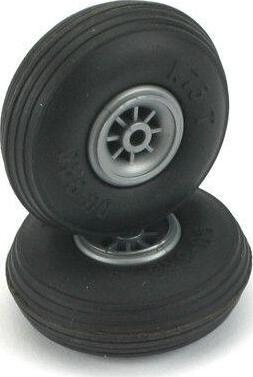 2 1/4" Diameter Treaded Tires 2/pkg