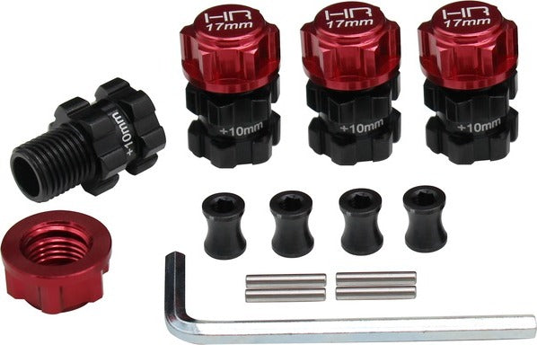 Heavy Duty 10mm Offset 17mm Hubs, for Arrma 1/10