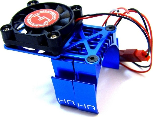 Blue Multi Mount Fan, Heat Sink, 36mm Motors