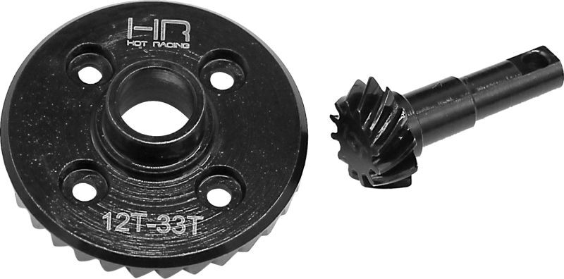 Steel Helical Diff Ring/Pinion Overdrive (12/33t) TRX4