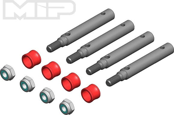 MIP Wide Track Kit, 4mm Offset Traxxas TRX-4, Bronco,
