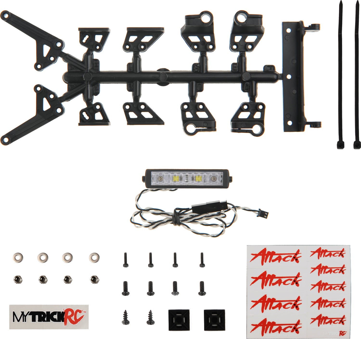 2" High Power Light Bar Kit - 1-2" High Power Light Bar with