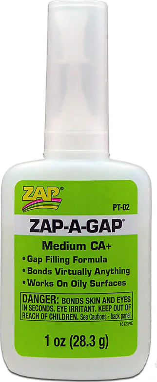 Zap-A-Gap CA+ Glue 1oz