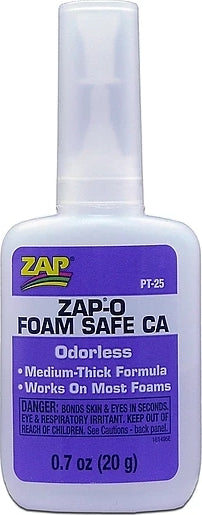 Zap-O Foam Safe CA 20-gram Bottle