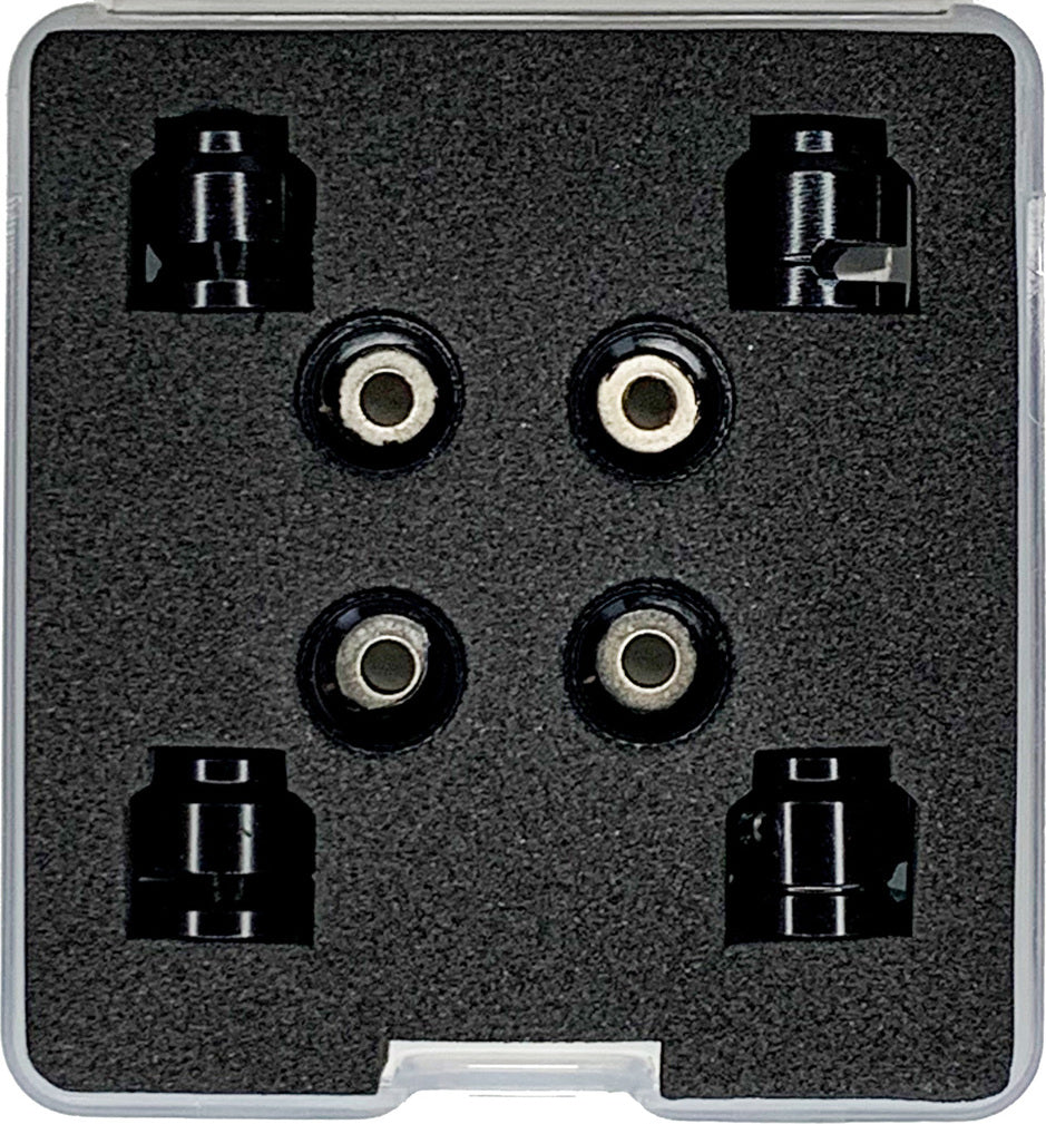 Magnetic Body Hole Mounting Kit - Black