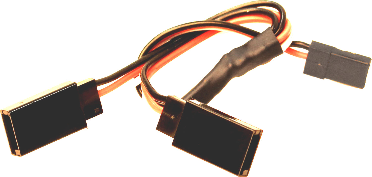 6" Universal Servo Y-Harness 22AWG