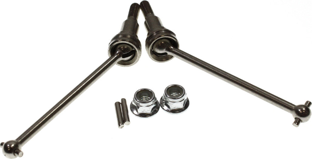 Metal Front CVD Shafts & Pins & M4 Lock Nut for Slyder