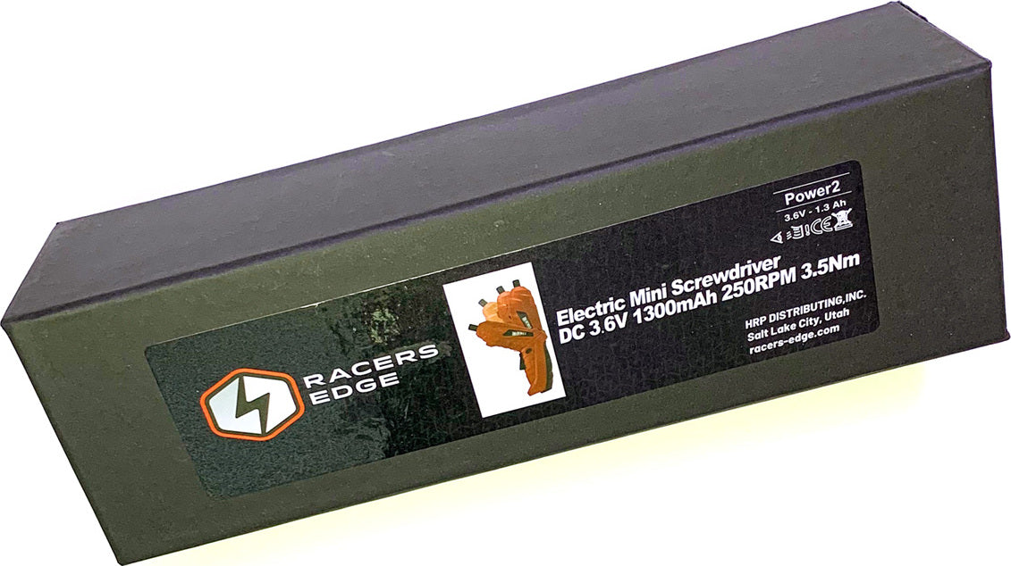 Electric Mini Screwdriver w/ Titanium Metric Bits (4pcs)