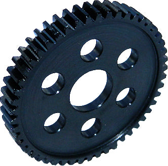 SLASH/STAMPEDE 4X4 HARD BLACK 50 T STEEL SPUR ONLY 32P,