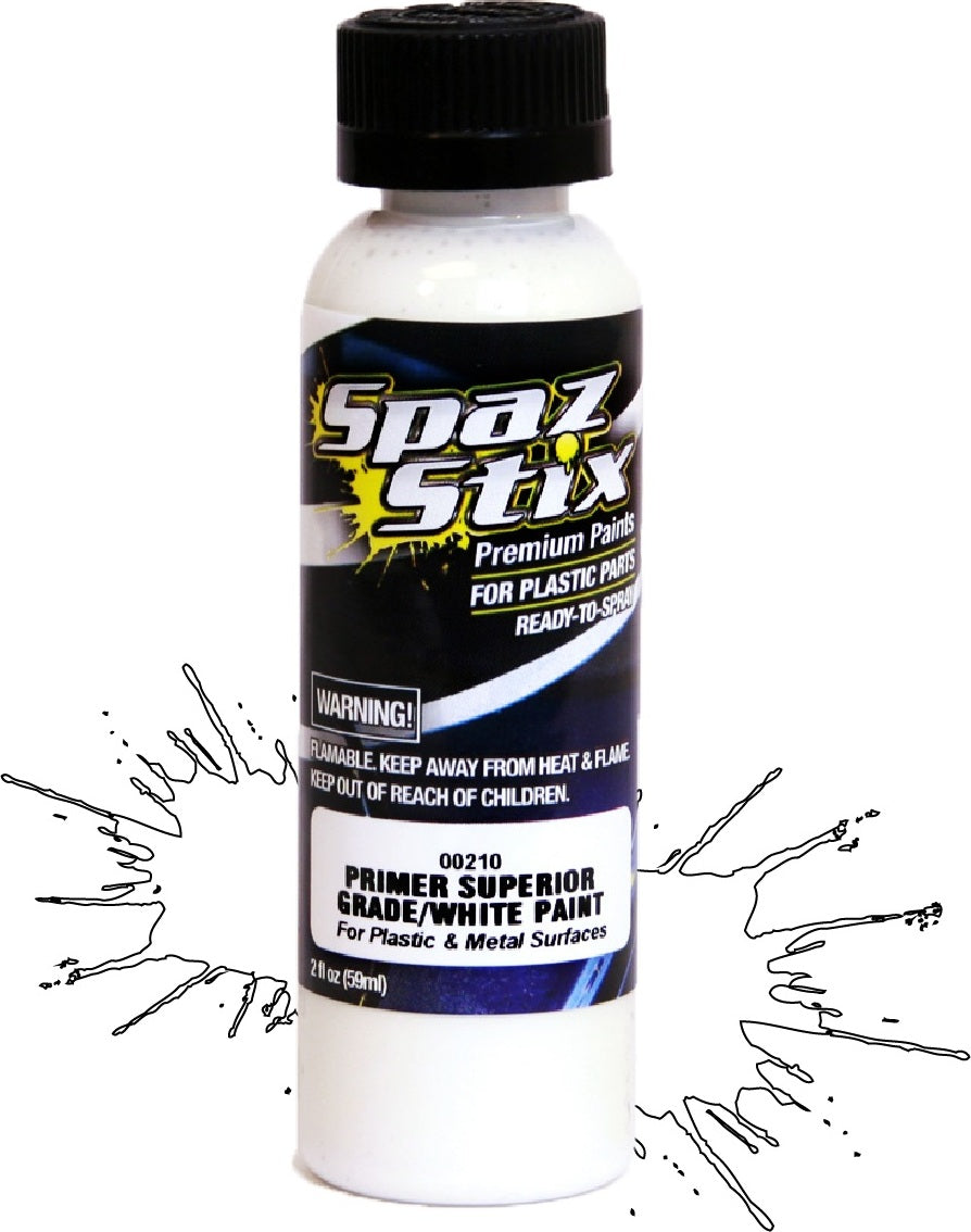 HIGH QUALITY SANDABLE PRIMER / WHITE AIRBRUSH PAINT 2OZ