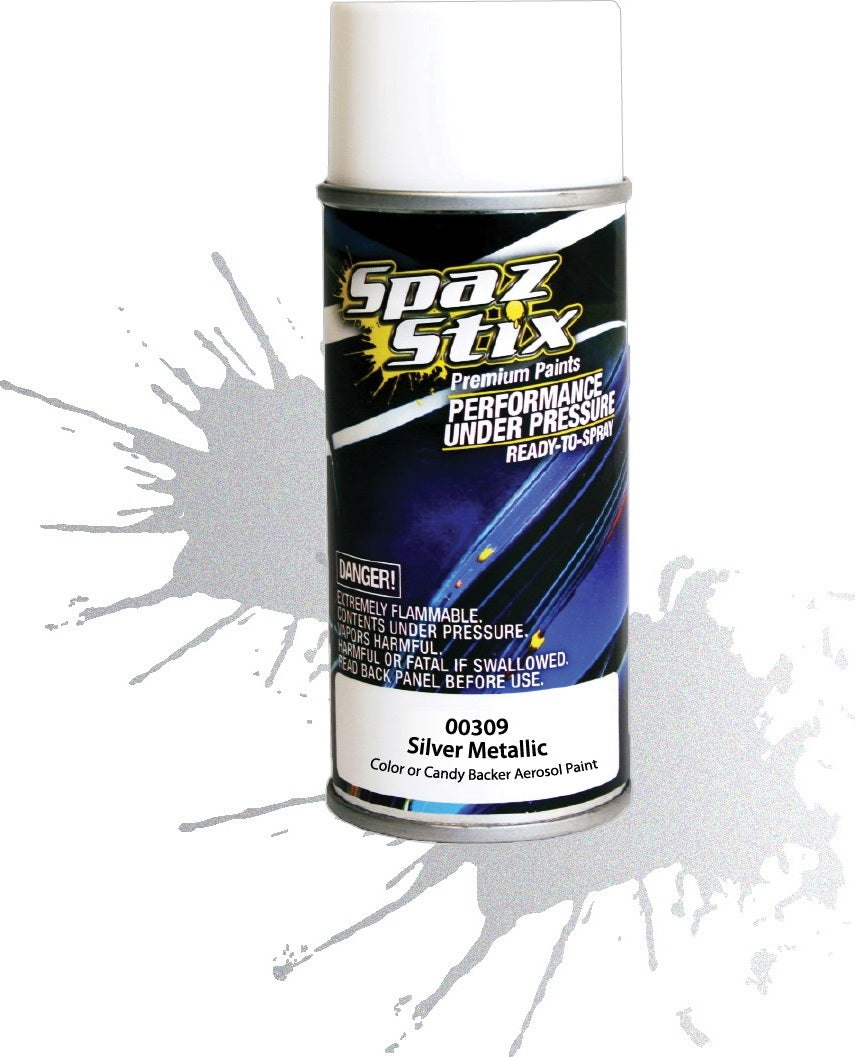 SILVER METALLIC BACKER / BASECOAT AEROSOL 3.5OZ