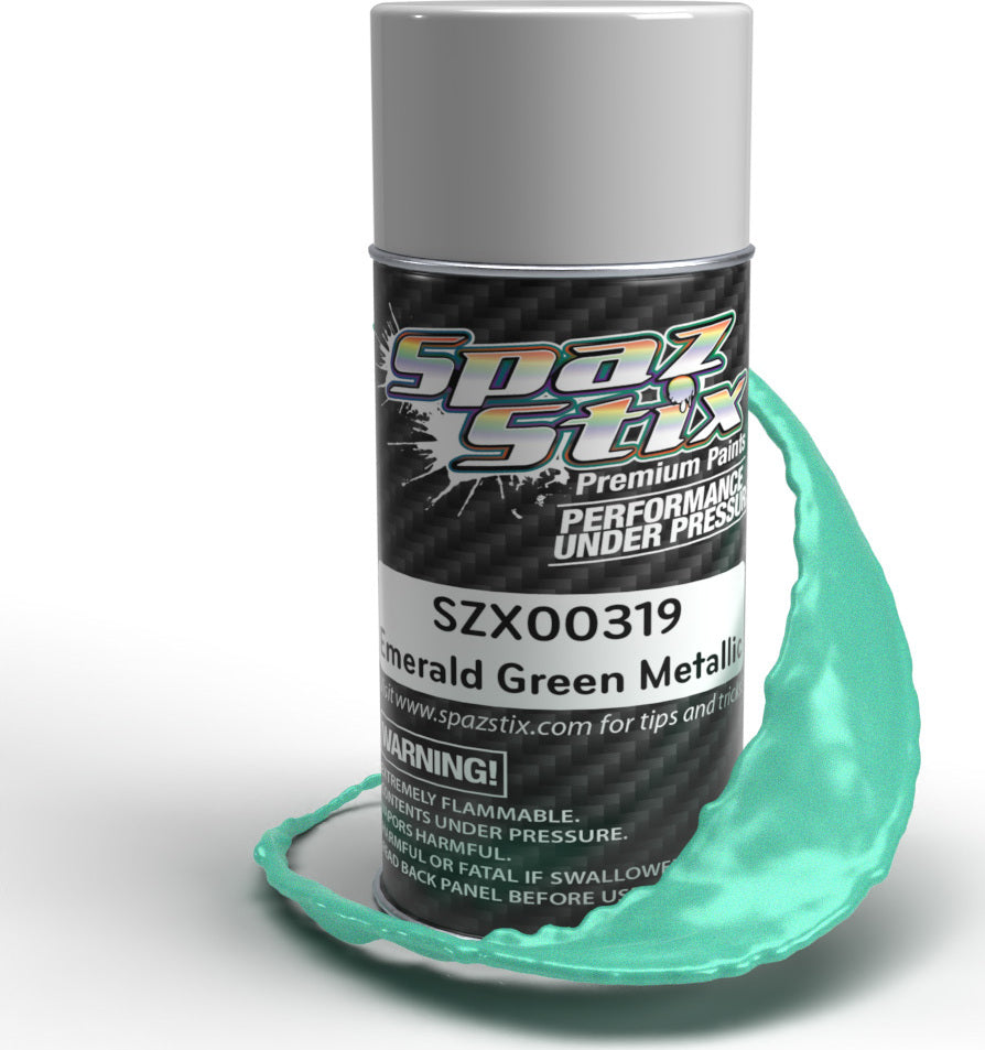 Emerald Green Metallic Aerosol Paint, 3.5oz Can