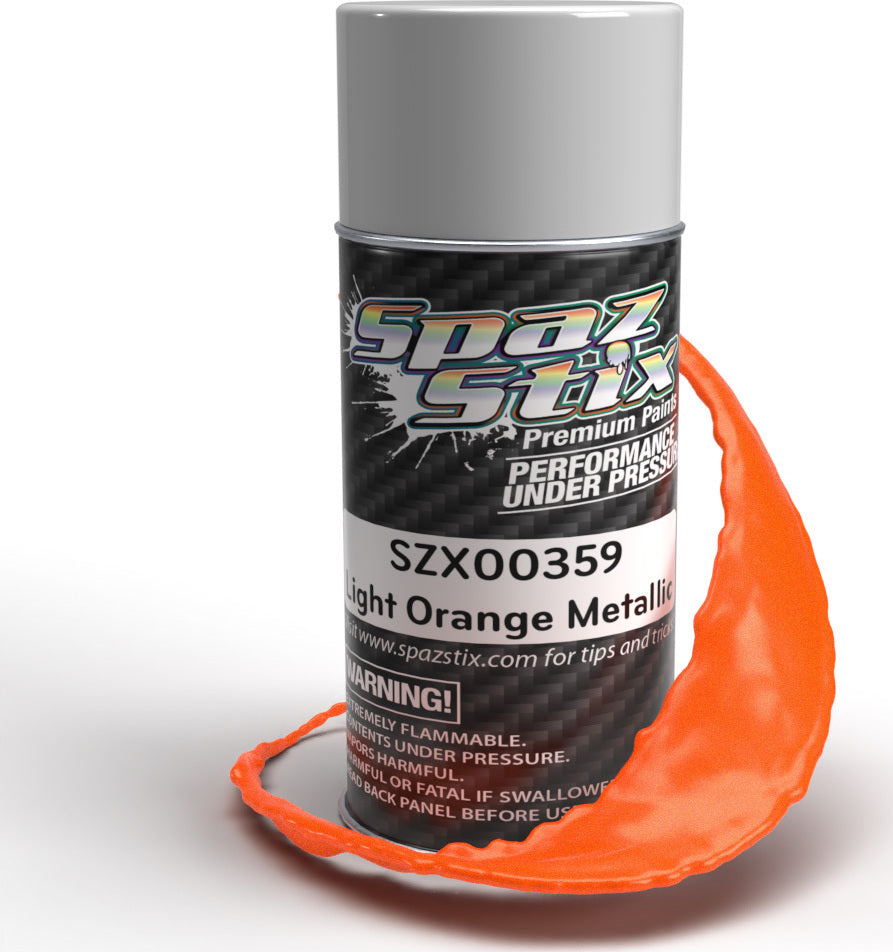 Light Orange Metallic Aerosol Paint, 3.5oz Can