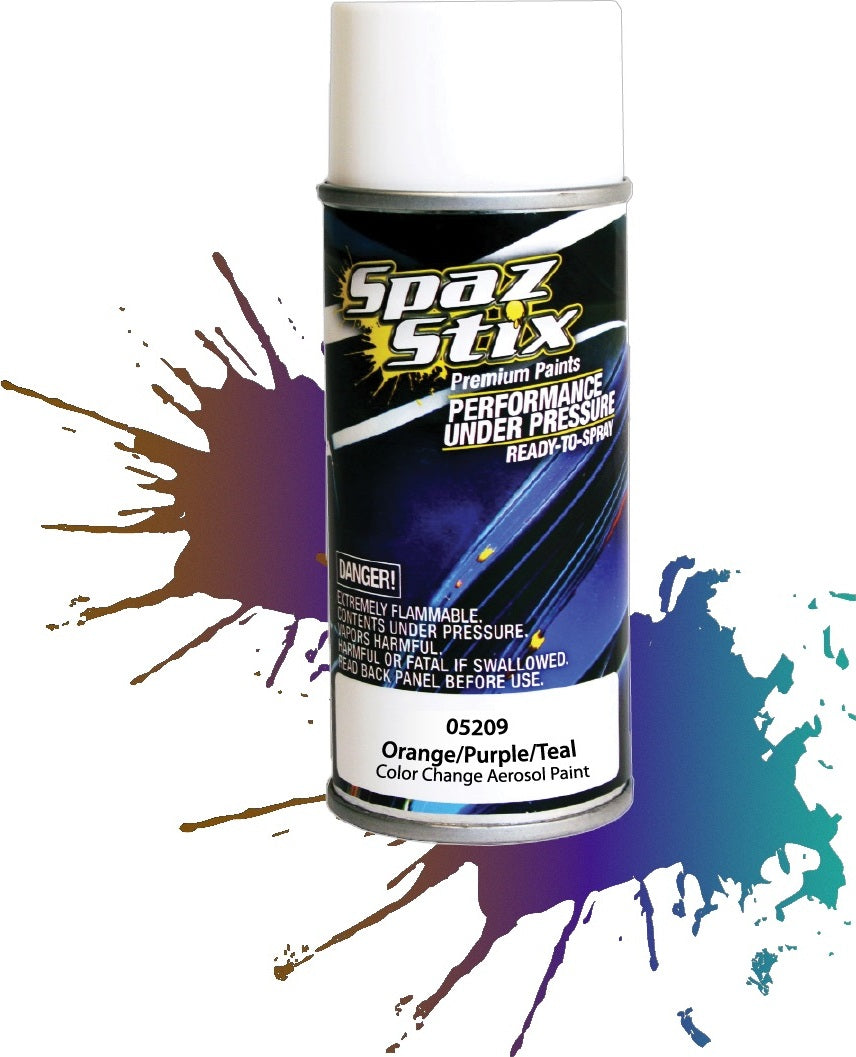 COLOR CHANGING PAINT ORANGE / PURPLE / TEAL AEROSOL 3.5OZ
