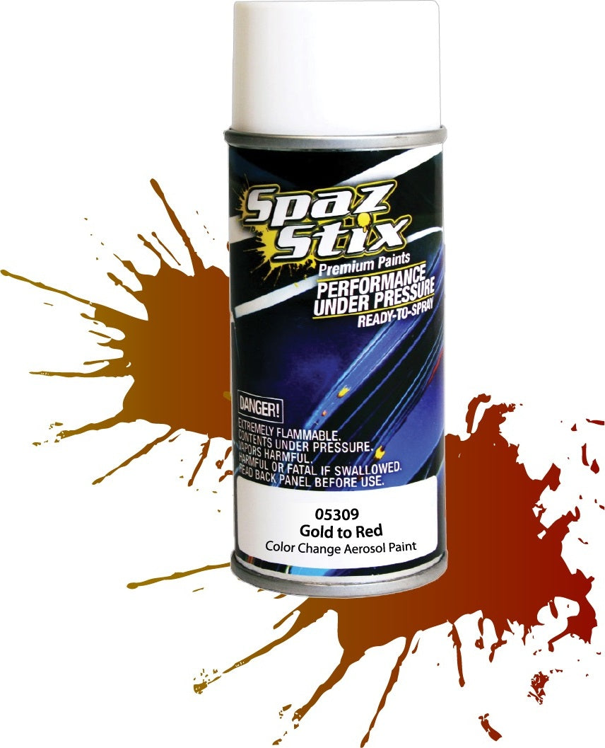 COLOR CHANGING PAINT GOLD TO RED AEROSOL 3.5OZ