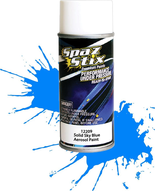 SOLID SKY BLUE AEROSOL PAINT 3.5OZ