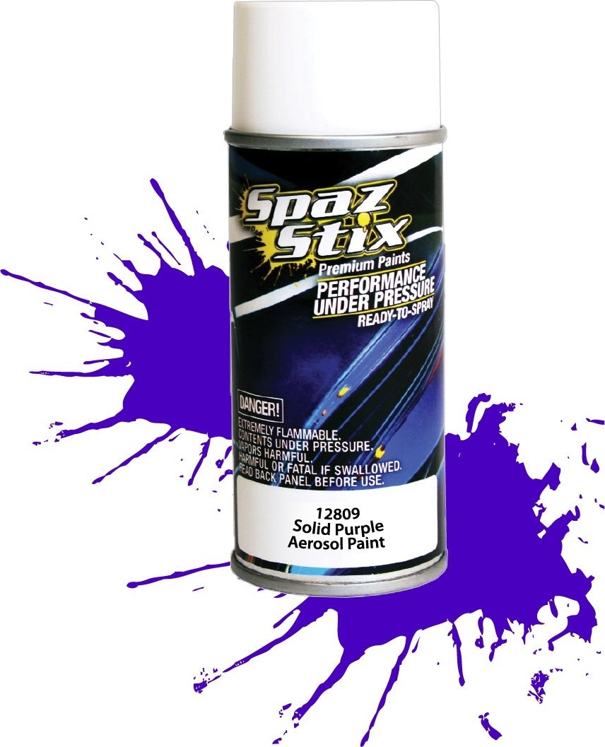 SOLID PURPLE AEROSOL PAINT 3.5OZ