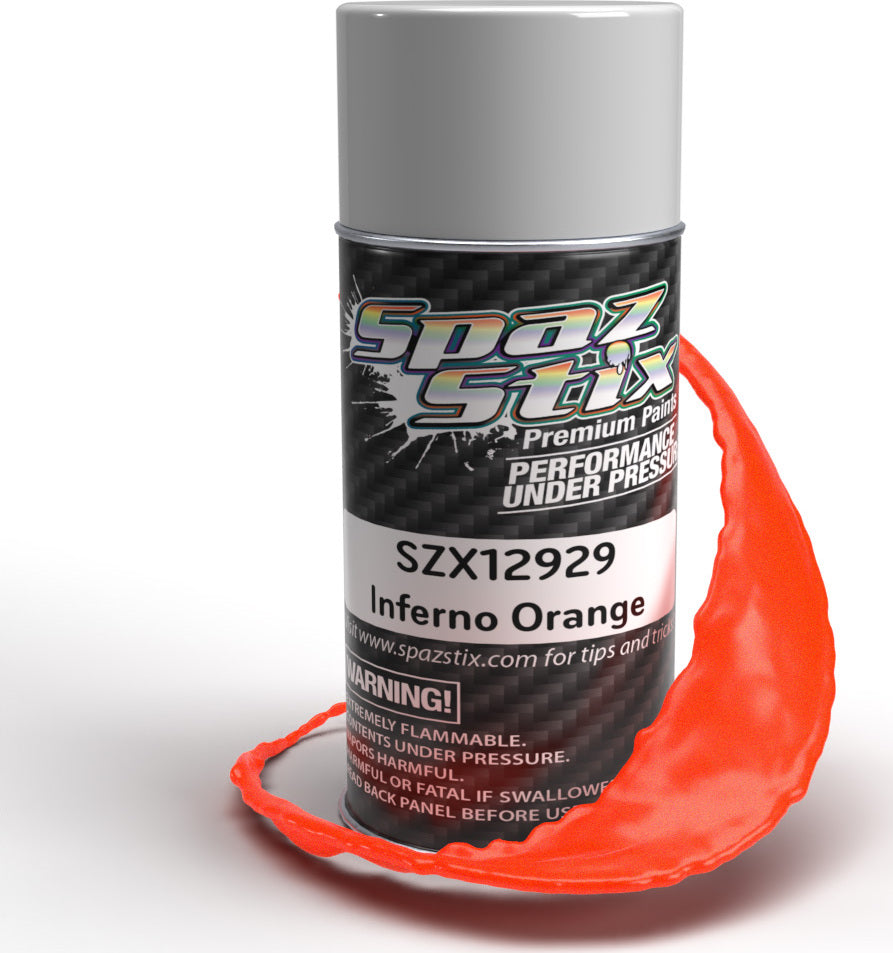 Inferno Orange Aerosol Paint, 3.5oz Can