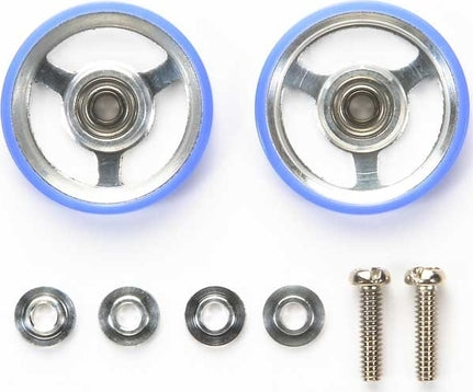 JR 17MM Aluminum Rollers With Plastic Rings