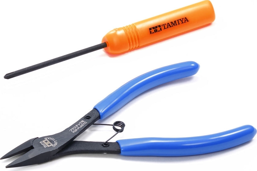 Mini 4WD Tools (Side Cutters, (+) Screwdriver)
