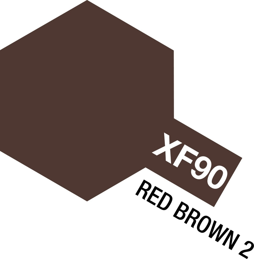 Acrylic Mini XF-90 Red Brown Paint, 10ml Bottle
