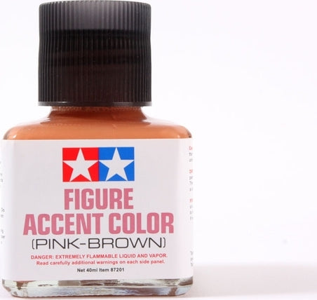 Figure Accent Color Pink Brown