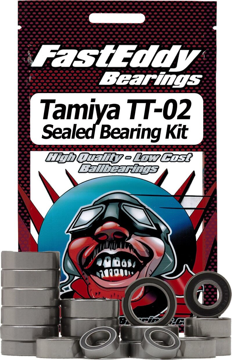 Tamiya TT-02 Chassis Rubber Sealed Bearing Kit