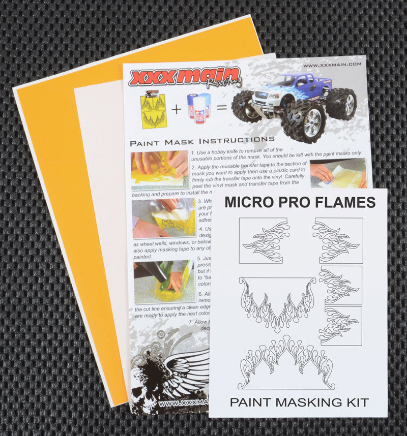 Micro Pro Flames Paint Mask
