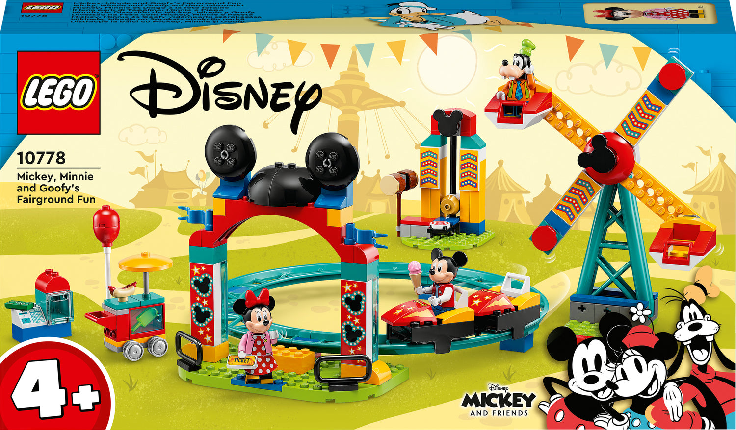 LEGO® Disney Mickey, Minnie & Goofy's Funfair Set
