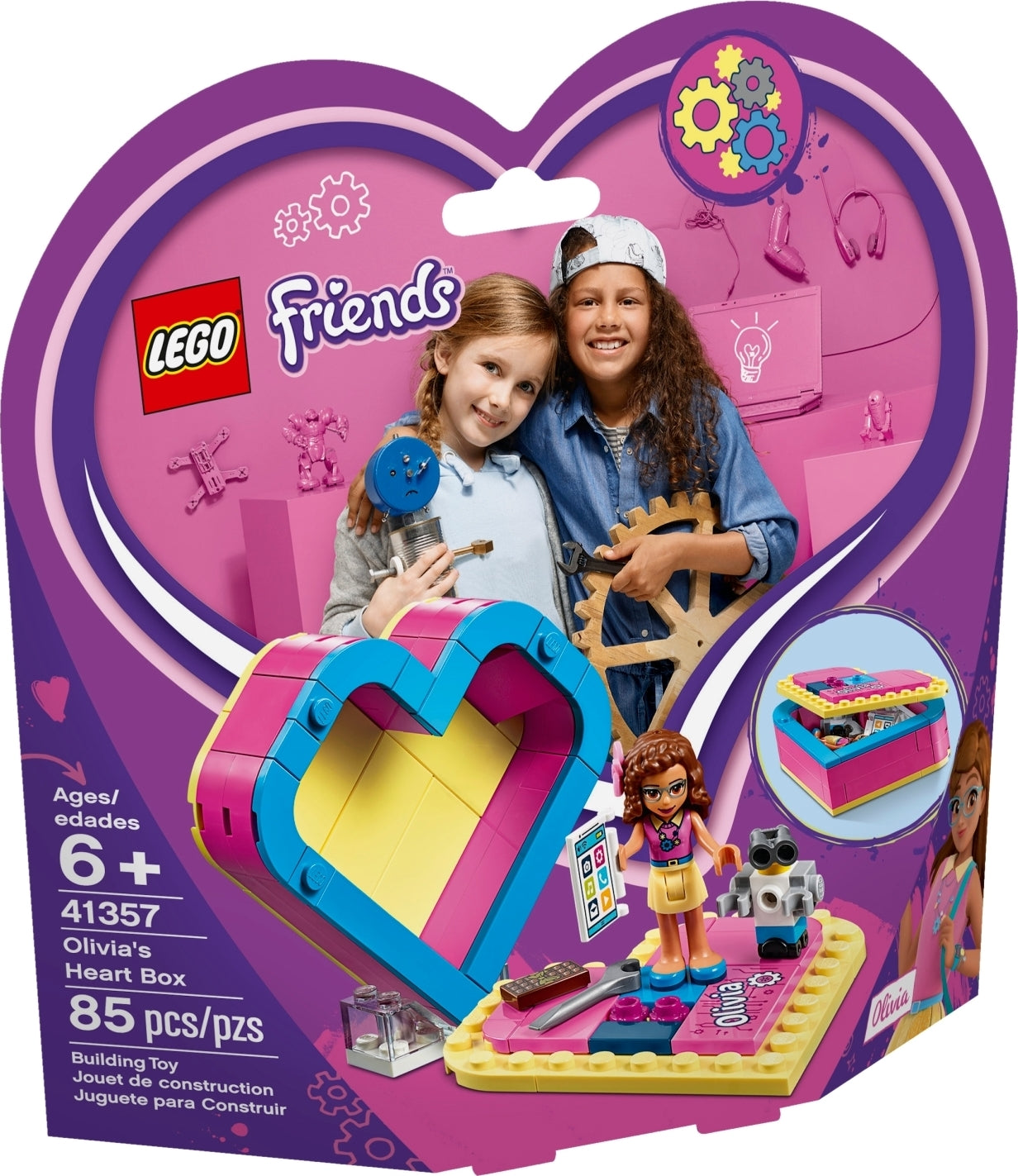 LEGO® Olivia's Heart Box