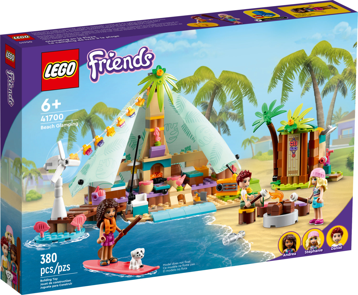 LEGO 41700 Friends Beach Glamping