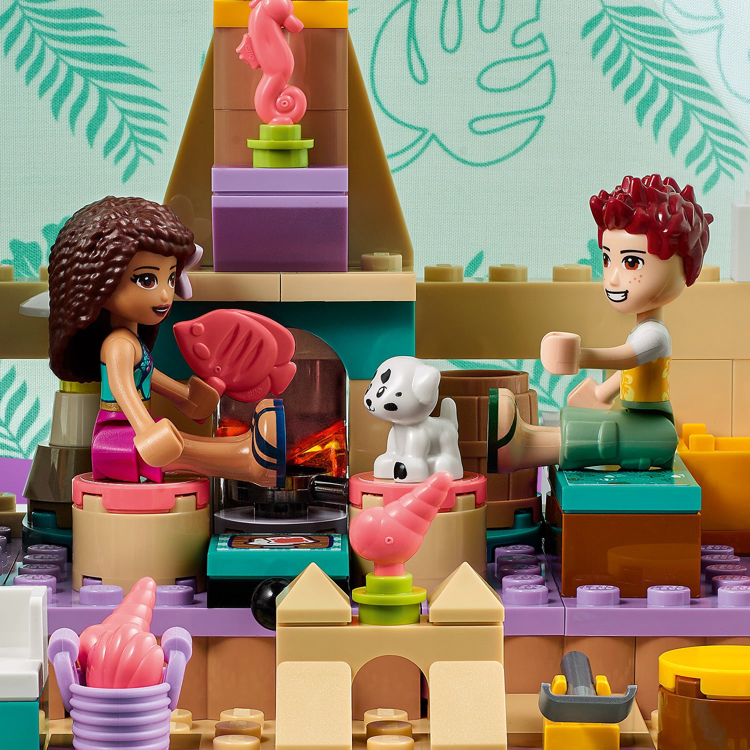 lego friends zelt LEGO 41700 Friends Beach Glamping