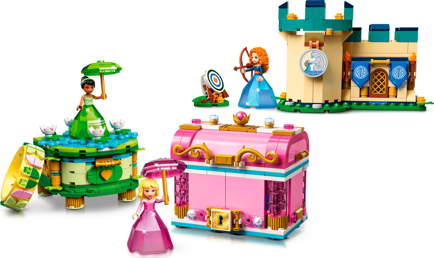 Lego Disney Princess Creaciones Encantadas De Aurora, Merida Y Tiana