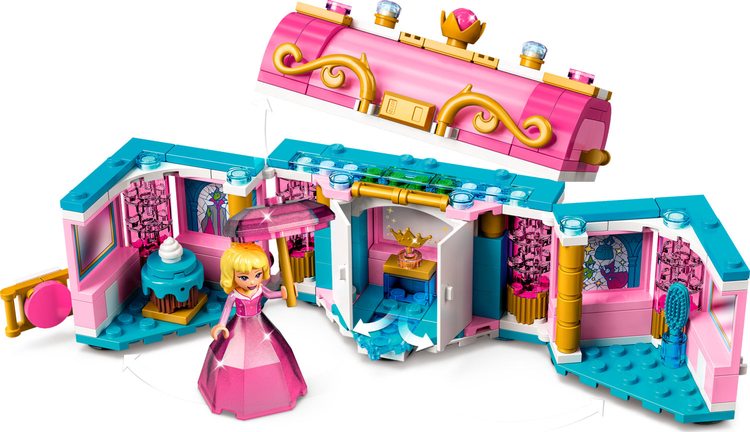 LEGO® Disney: Aurora, Merida and Tiana's Enchanted Creations