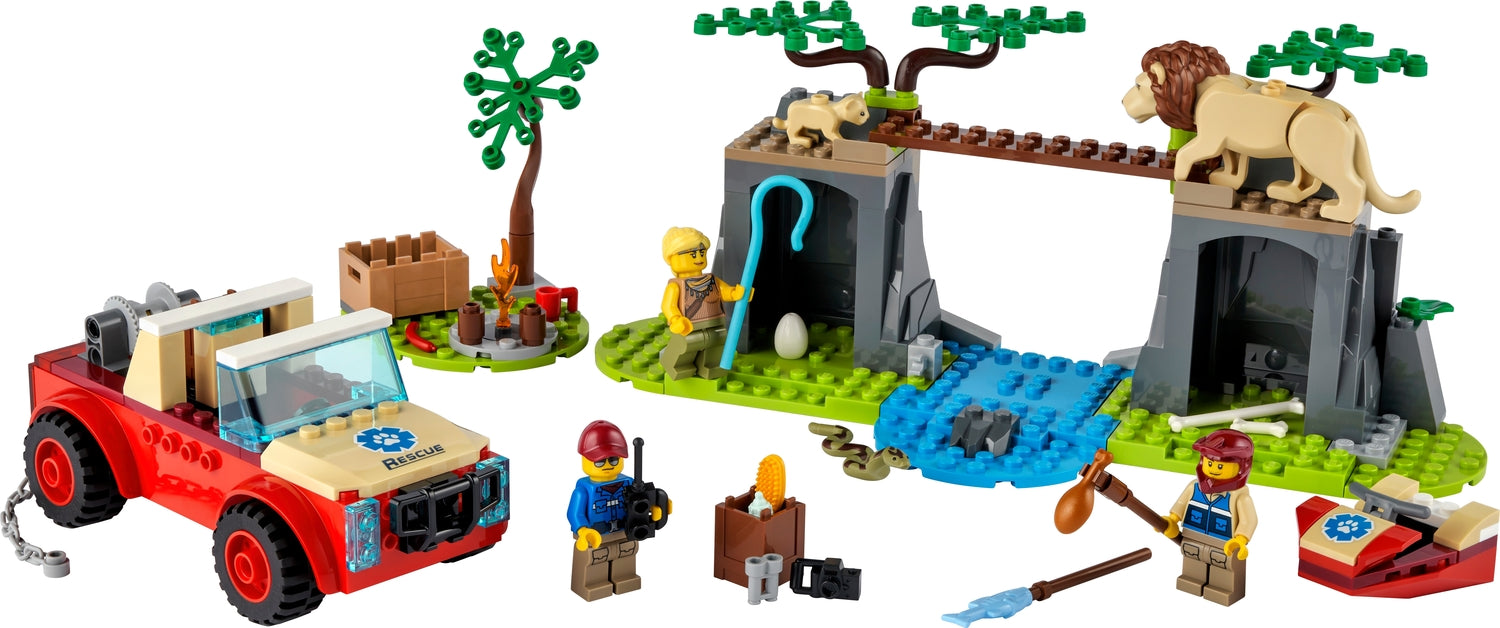 LEGO® City: Wildlife Rescue Off-Roader