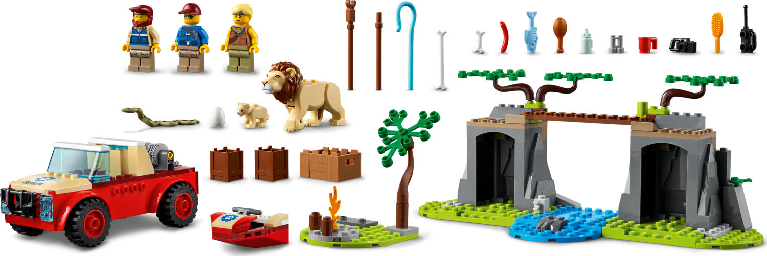 LEGO® City: Wildlife Rescue Off-Roader