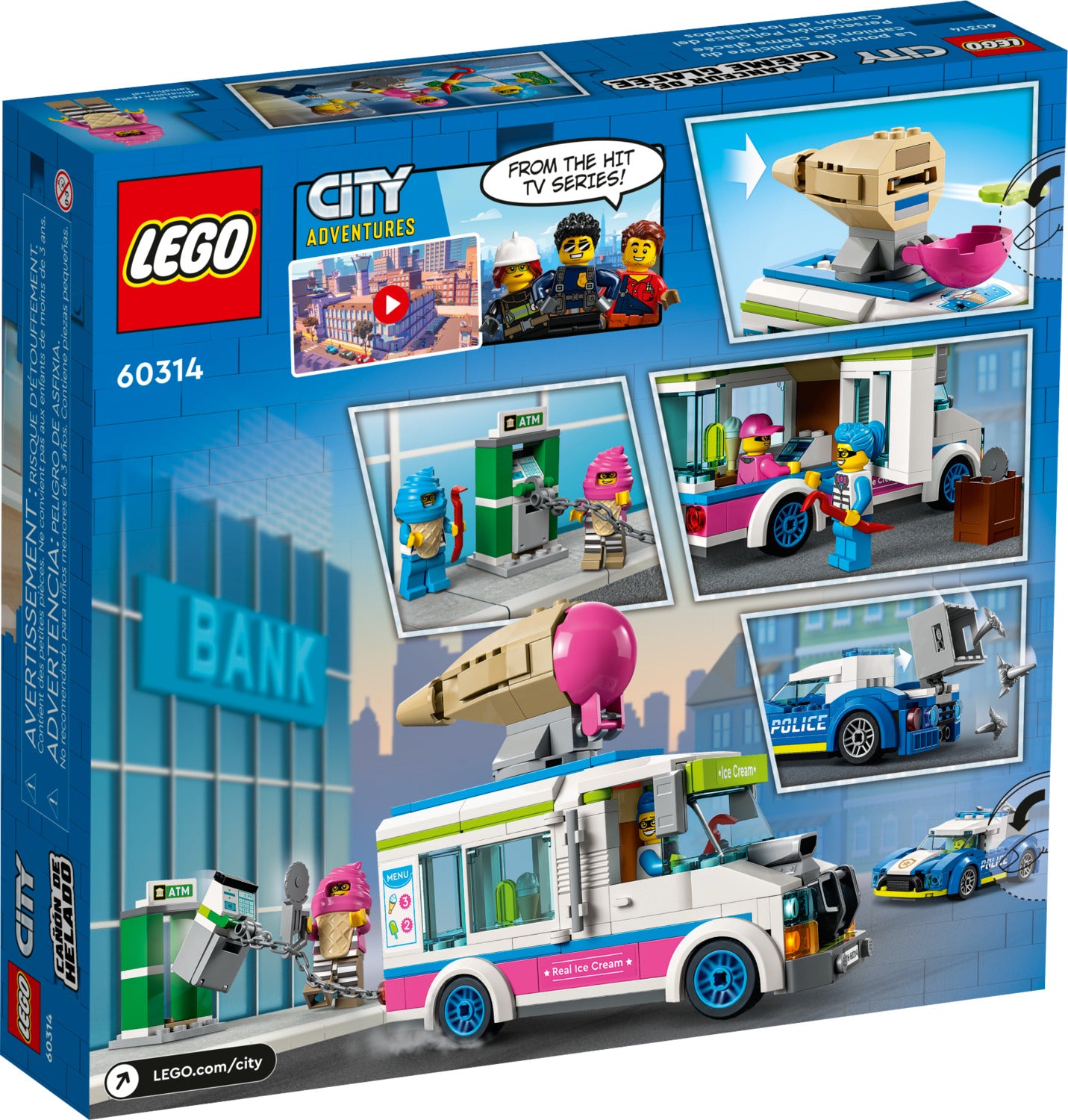 LEGO® City: Ice Cream Truck Police Chase