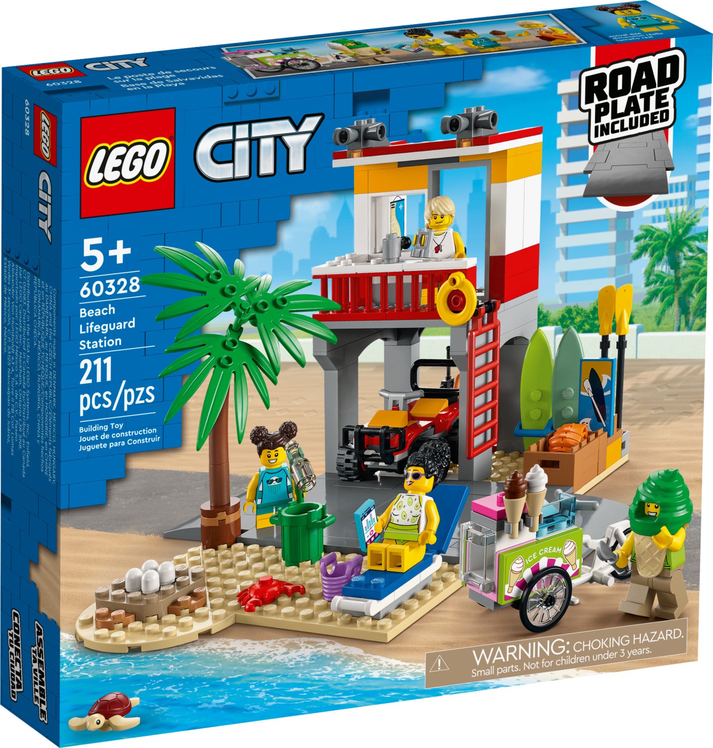 LEGO® City: Beach Lifeguard Station