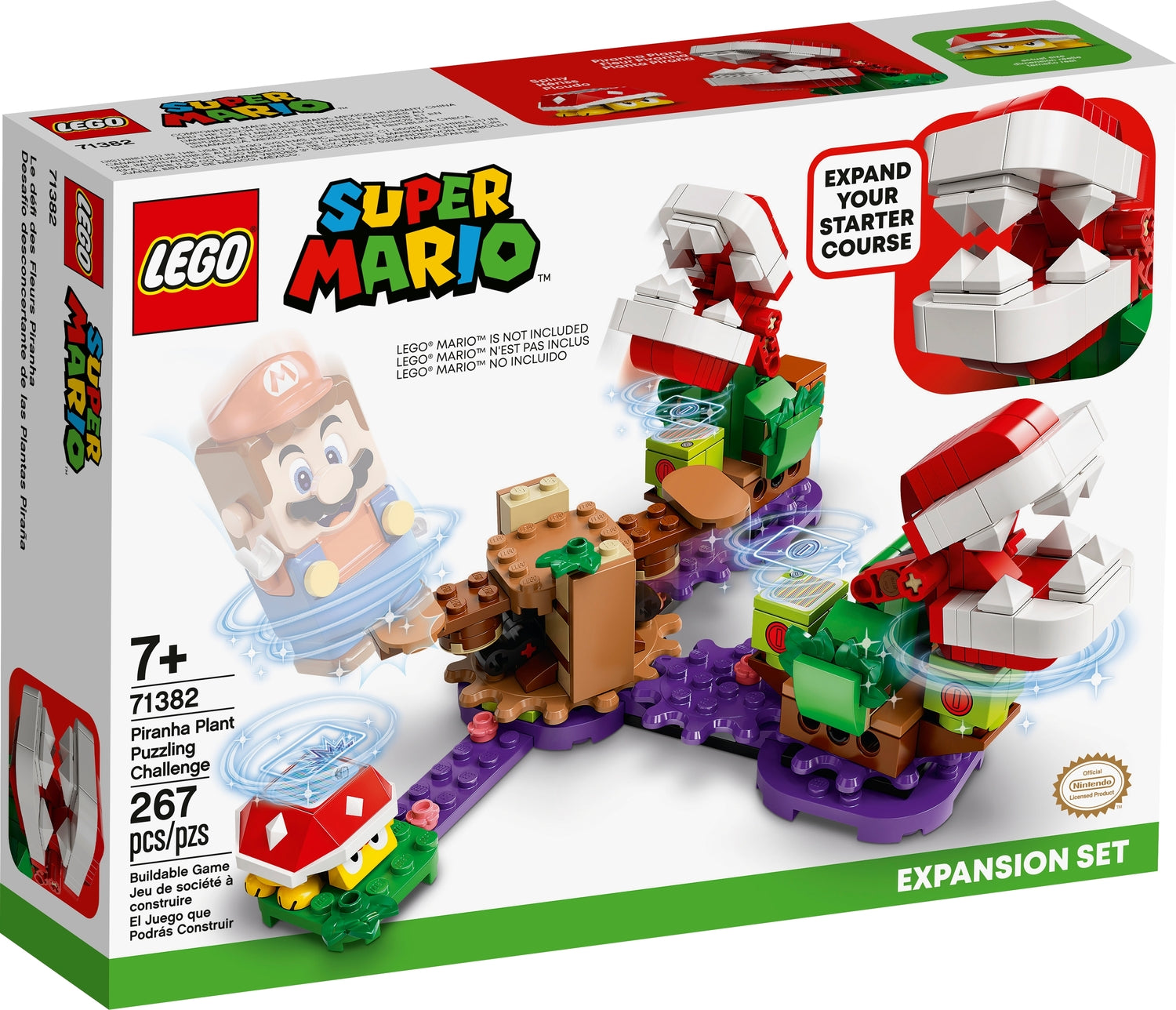 LEGO® Super Mario: Piranha Plant Puzzling Challenge Expansion Set