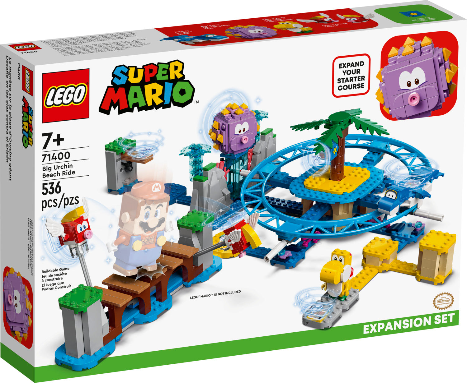 LEGO® Super Mario: Big Urchin Beach Ride Expansion Set