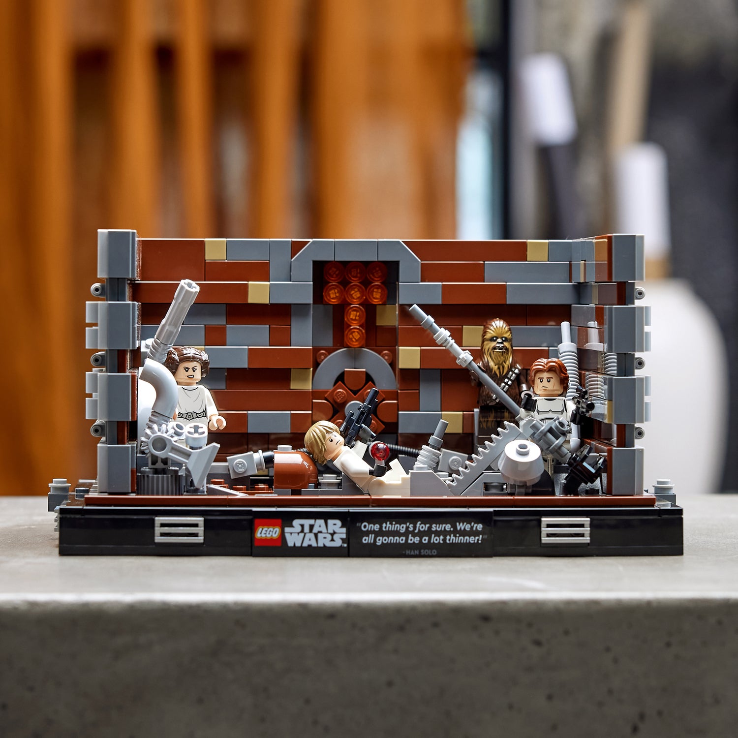 LEGO® Star Wars Death Star Trash Compactor Diorama