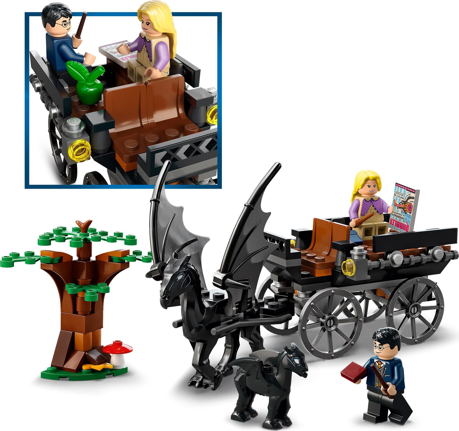 LEGO® Harry Potter Hogwarts Carriage Thestrals Set