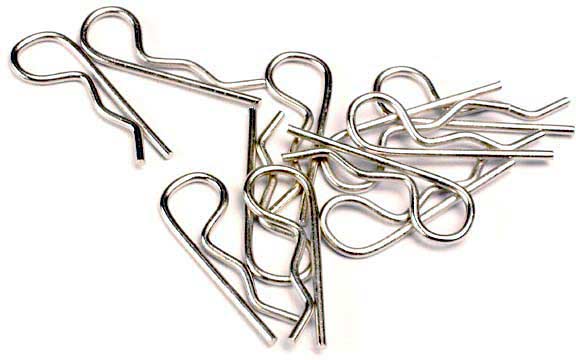Body clips (12) (standard size)