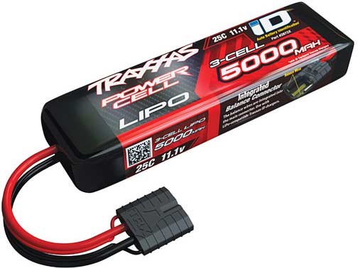 5000mAh 11.1v 3-Cell 25C LiPo Battery