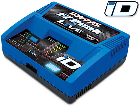 Charger, EZ-Peak Live, 100W, NiMH/LiPo with iD Auto Battery Identification