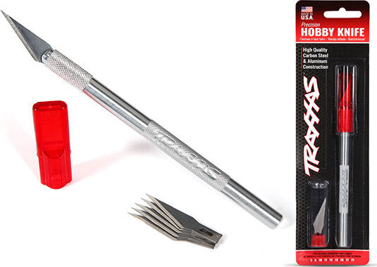 HOBBY KNIFE W 5-PACK BLADES