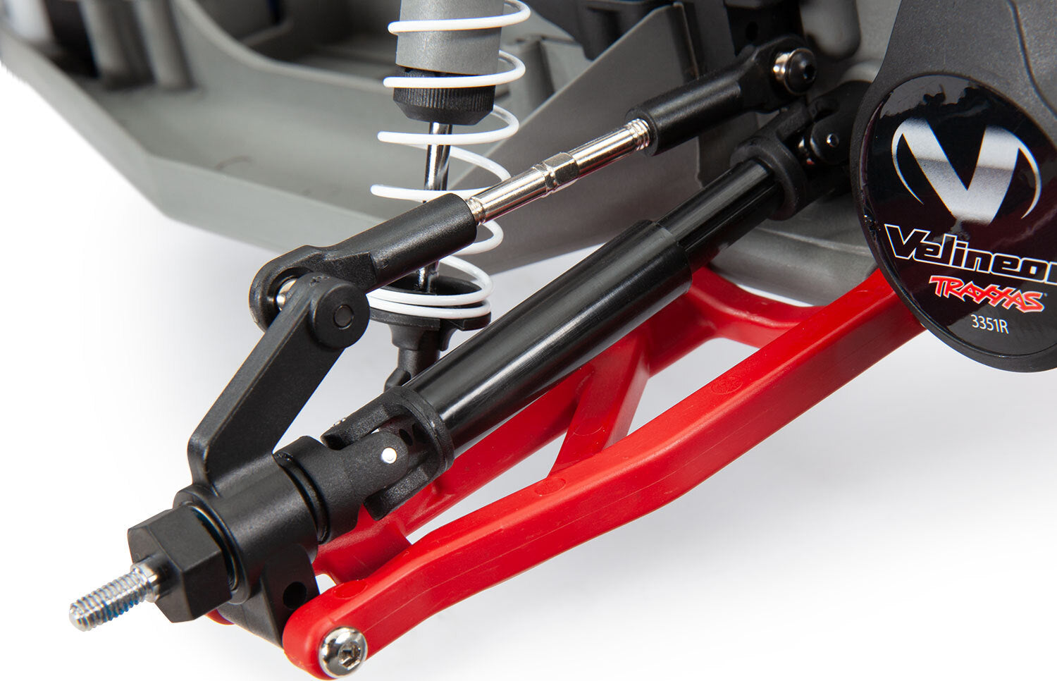 Suspension arms, red, front/rear (left & right), heavy duty (2)